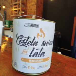 Costelinha Suína na Lata 2kg